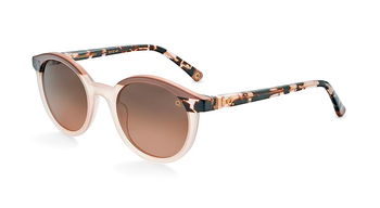 Das Bild zeigt die Sonnenbrille EIXAMPLE PKHV von der Marke Etnia Barcelona in rosa matt/havanna.